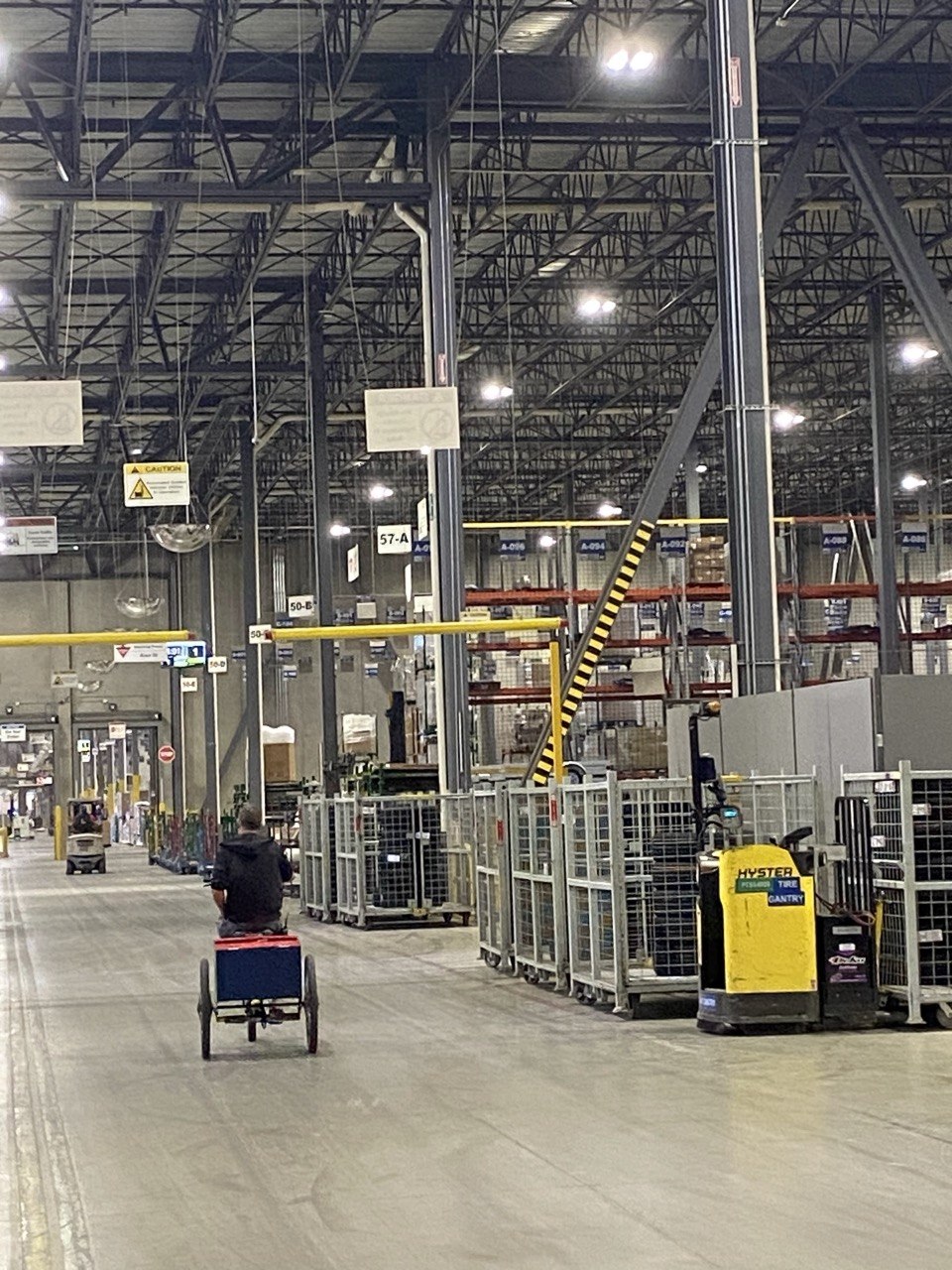 Canadian Tire Bolton Distribution Centre floor